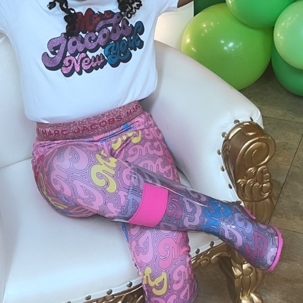 Authentic Marc Jacob Children T shirt Leggings and Boots